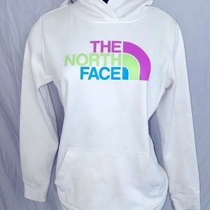 white north face hoodie